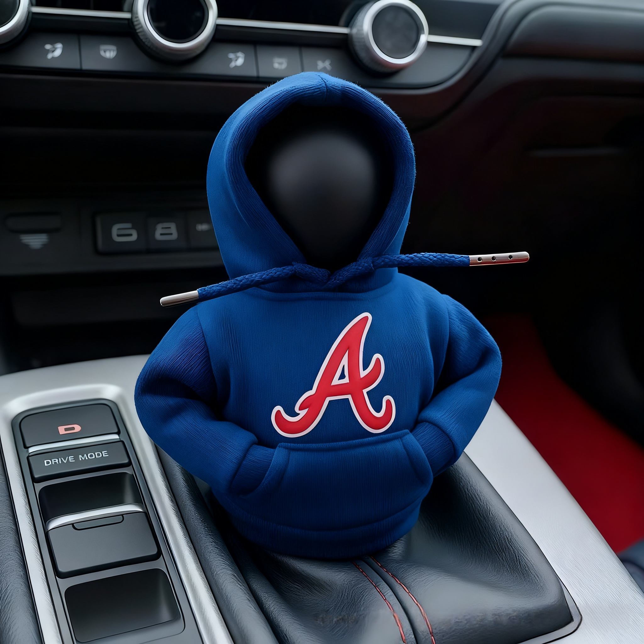 Atlanta Braves Car Gear Shift Hoodie