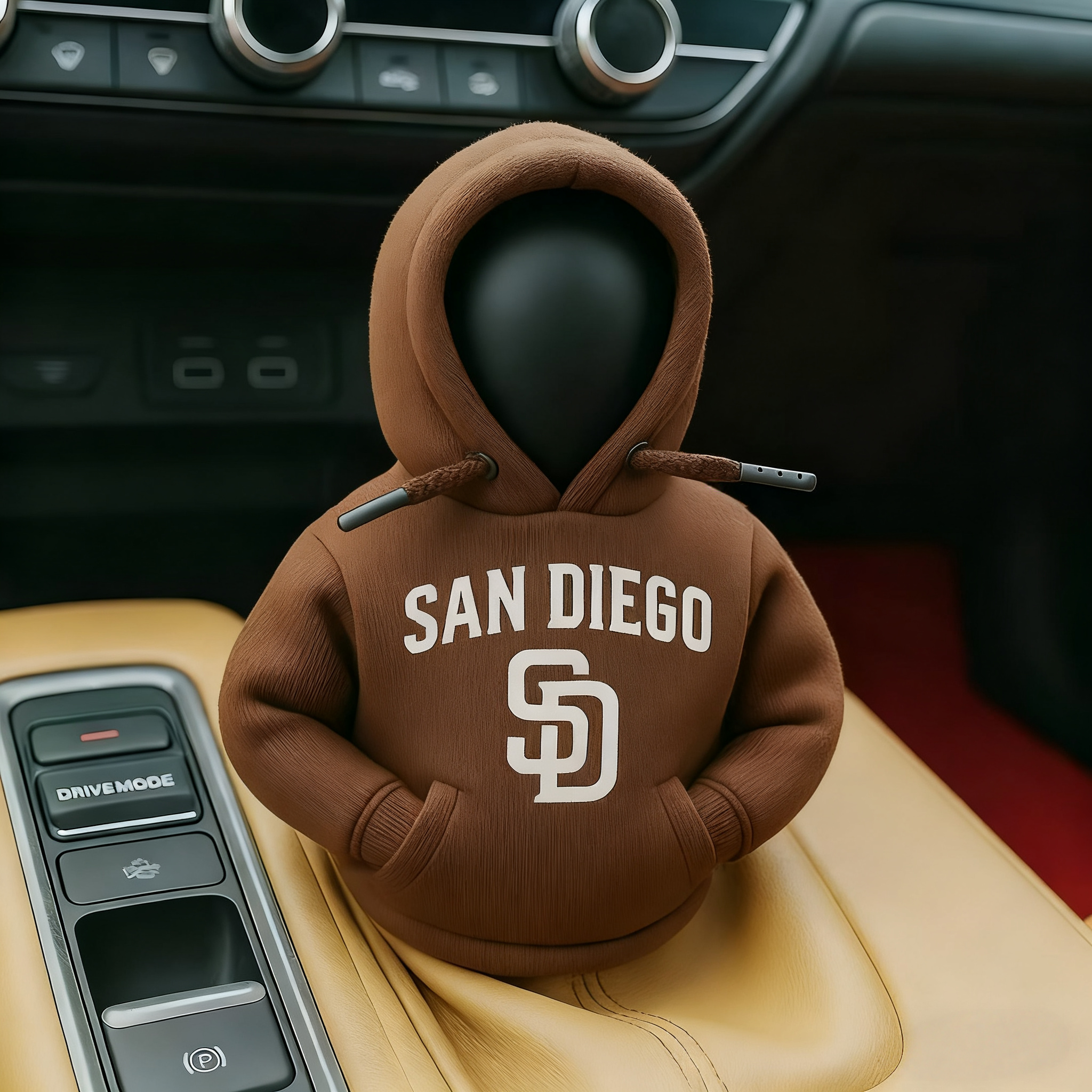 San Diego Padres Gear Shift Knob Hoodie