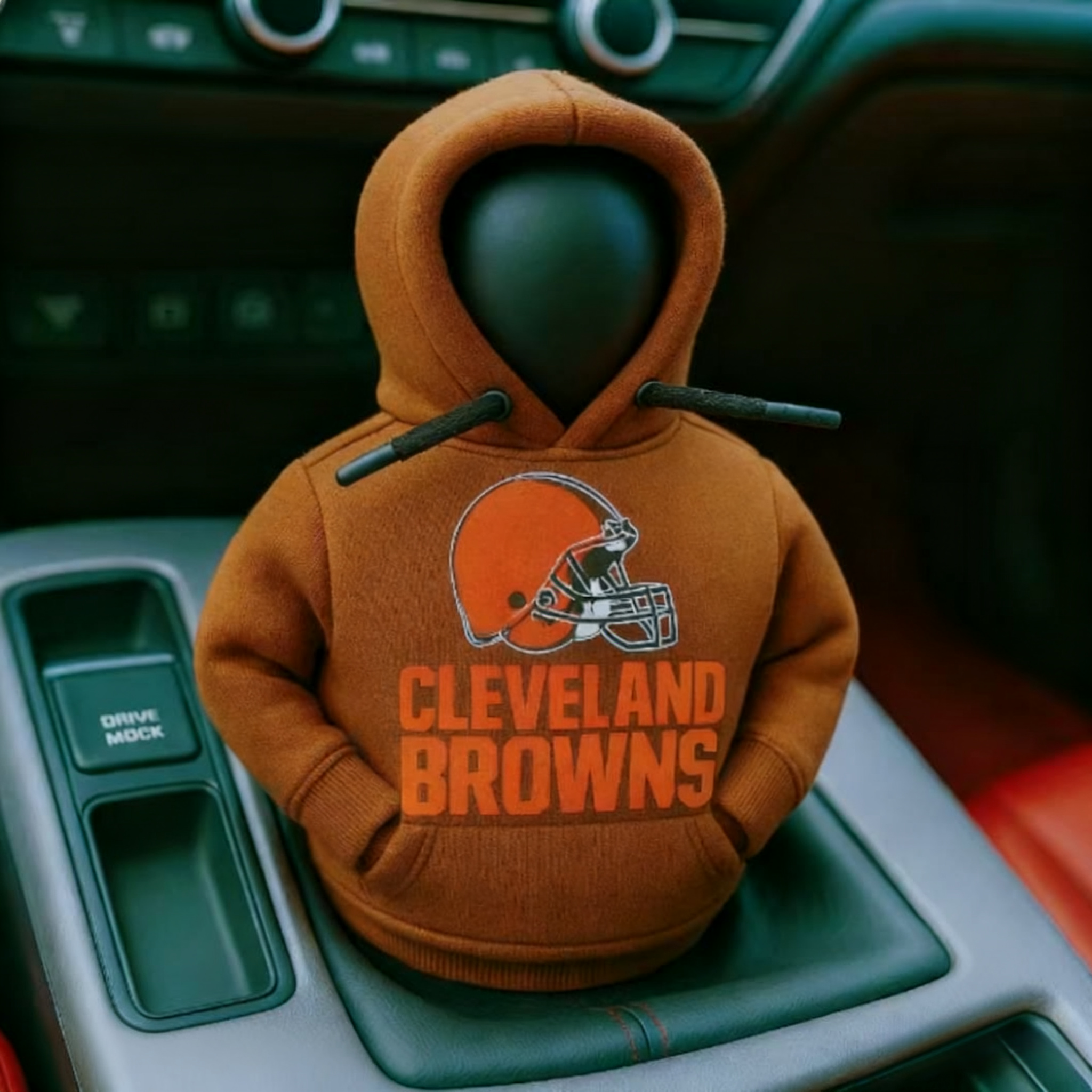 Cleveland Browns Car Gear Shift Hoodie