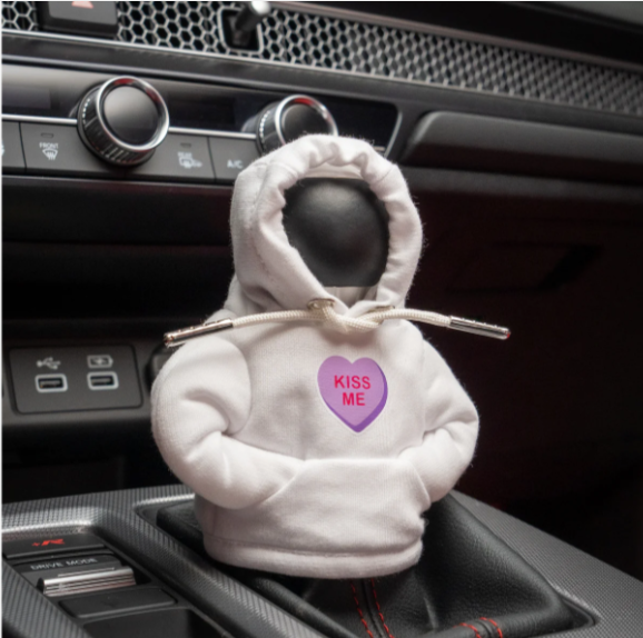 Shift Knob Hoodie - Candy Hearts