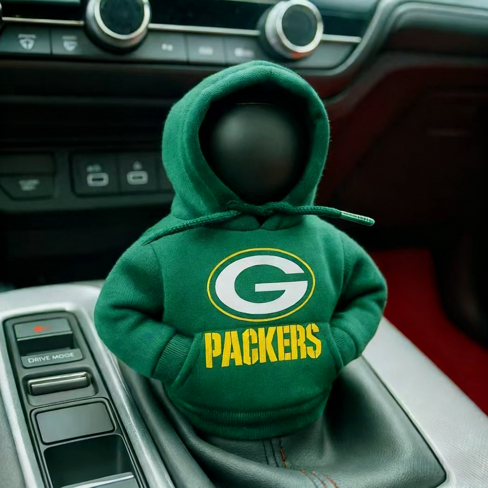 Green Bay Packers Car Gear Shift Hoodie