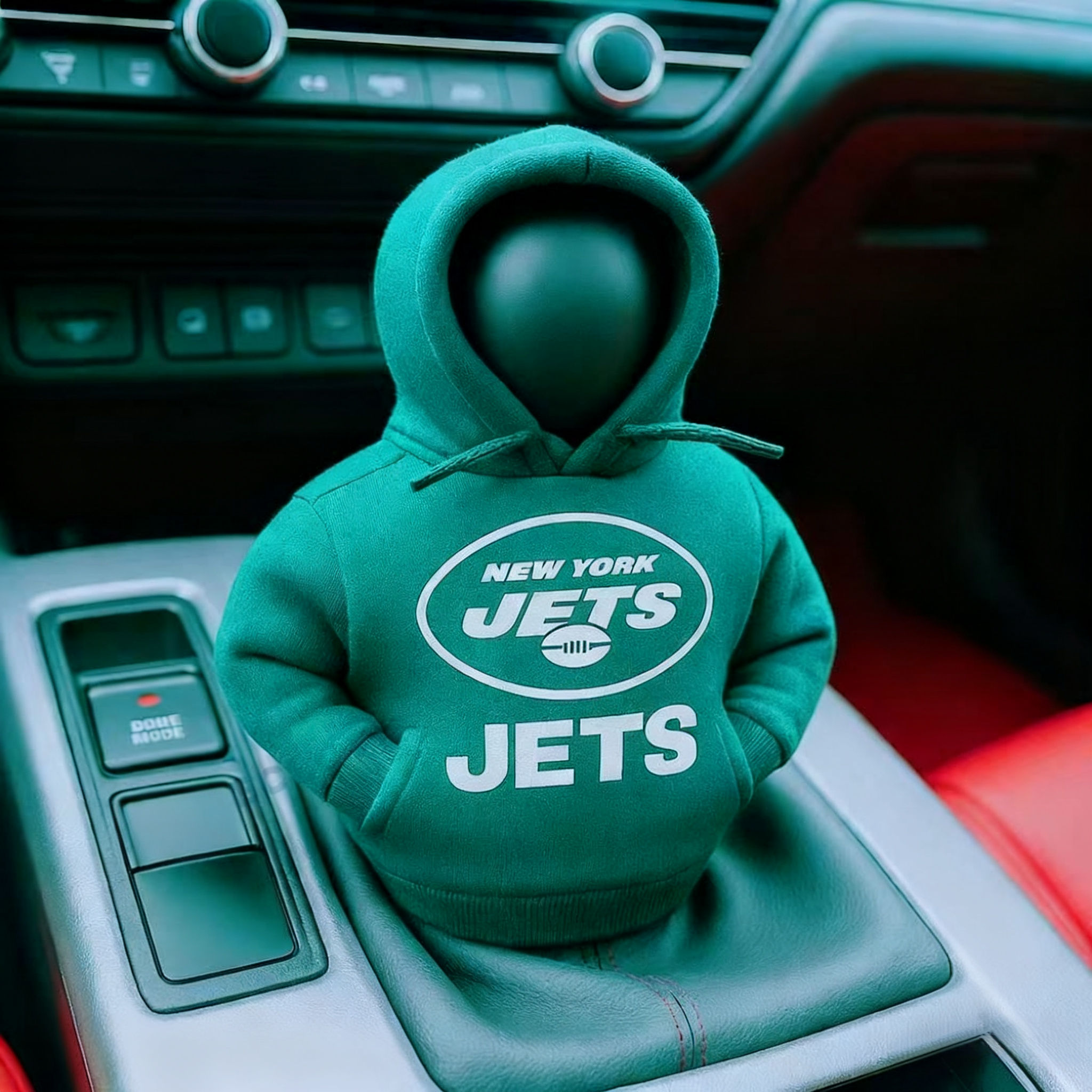 New York Jets Car Gear Shift Hoodie