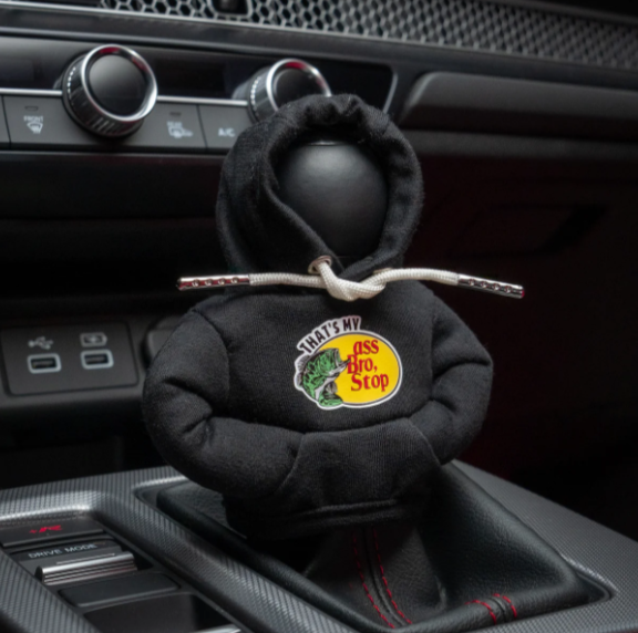 Shift Knob Hoodie - That's My Ass Bro, Stop