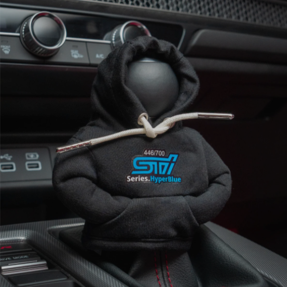 Shift Knob Hoodie - STI Series.Hyper Blue