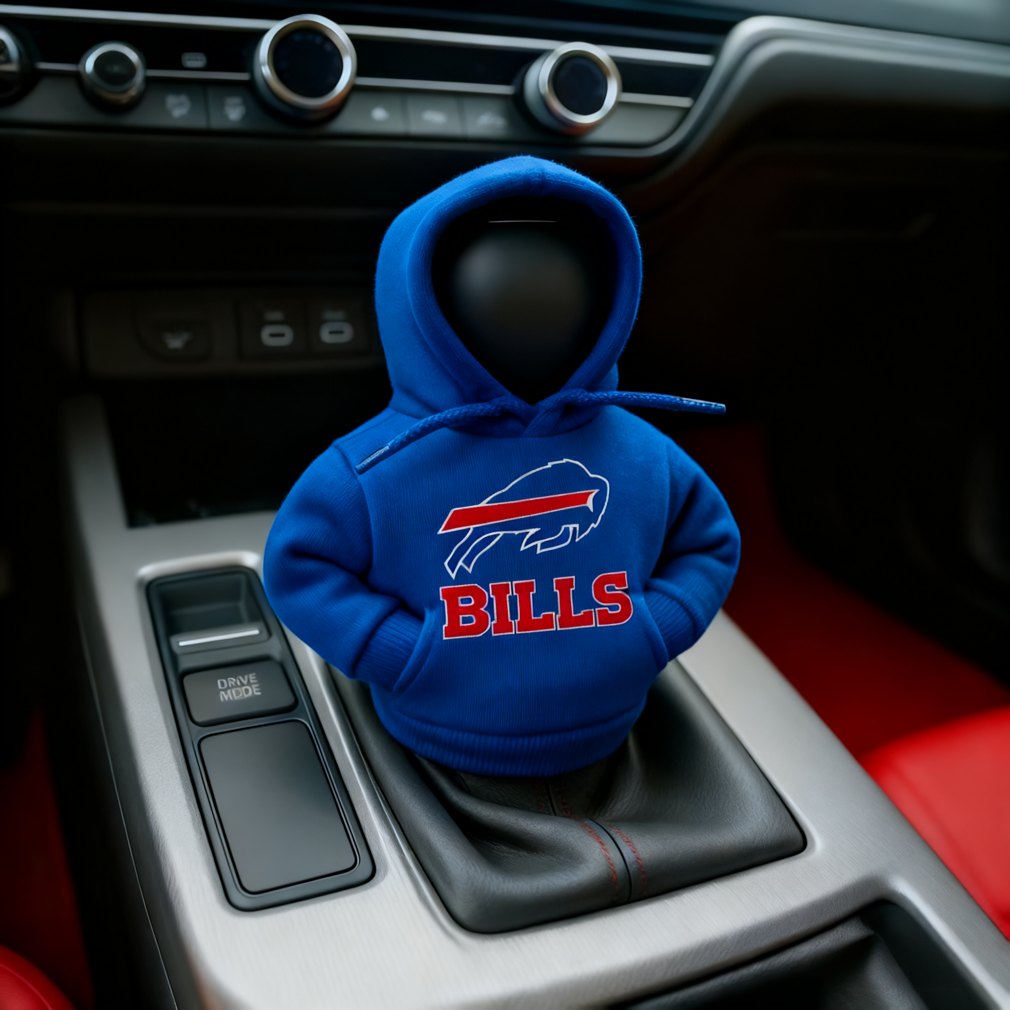 Buffalo Bills Car Gear Shift Hoodie