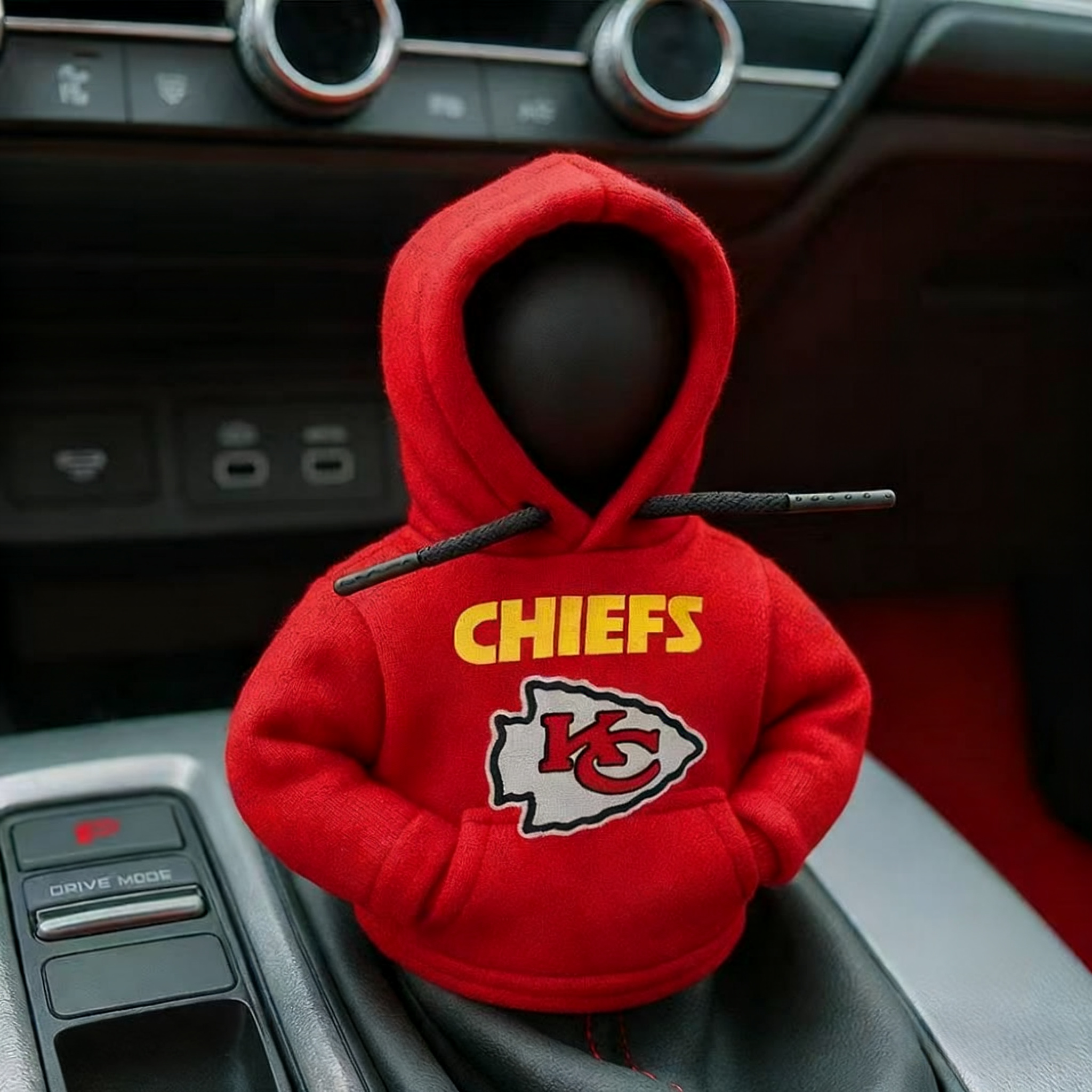 Kansas City Chiefs Car Gear Shift Hoodie