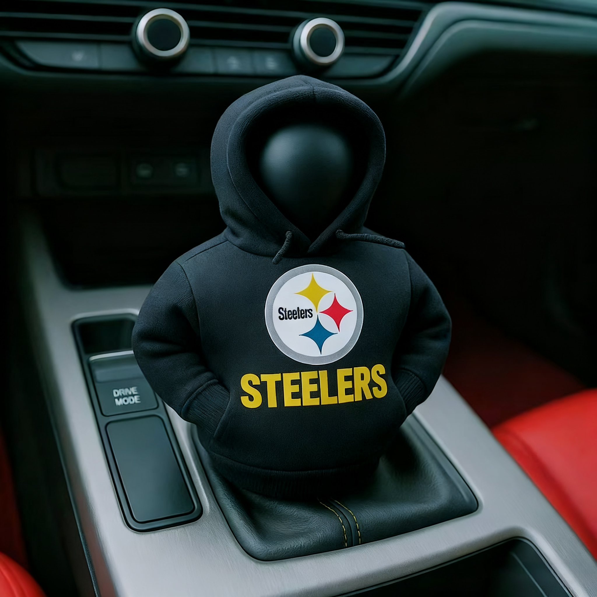 Pittsburgh Steelers Car Gear Shift Hoodie