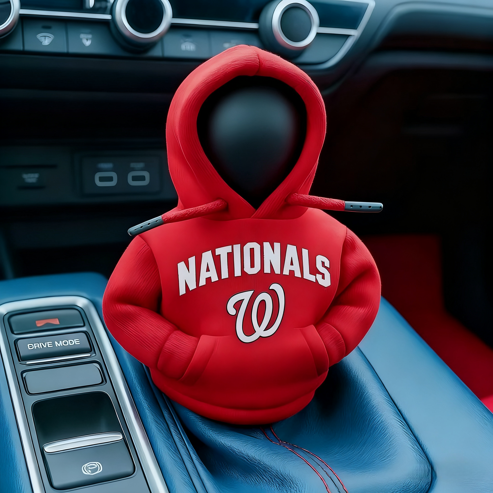 Washington Nationals Car Gear Shift Hoodie