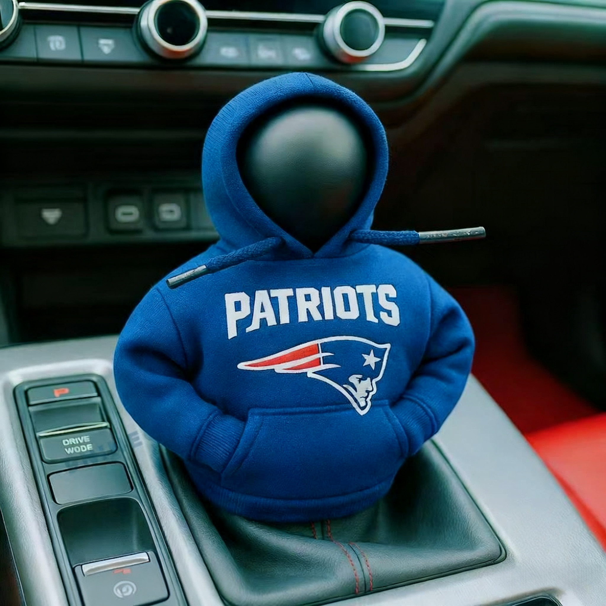 New England Patriots Car Gear Shift Hoodie