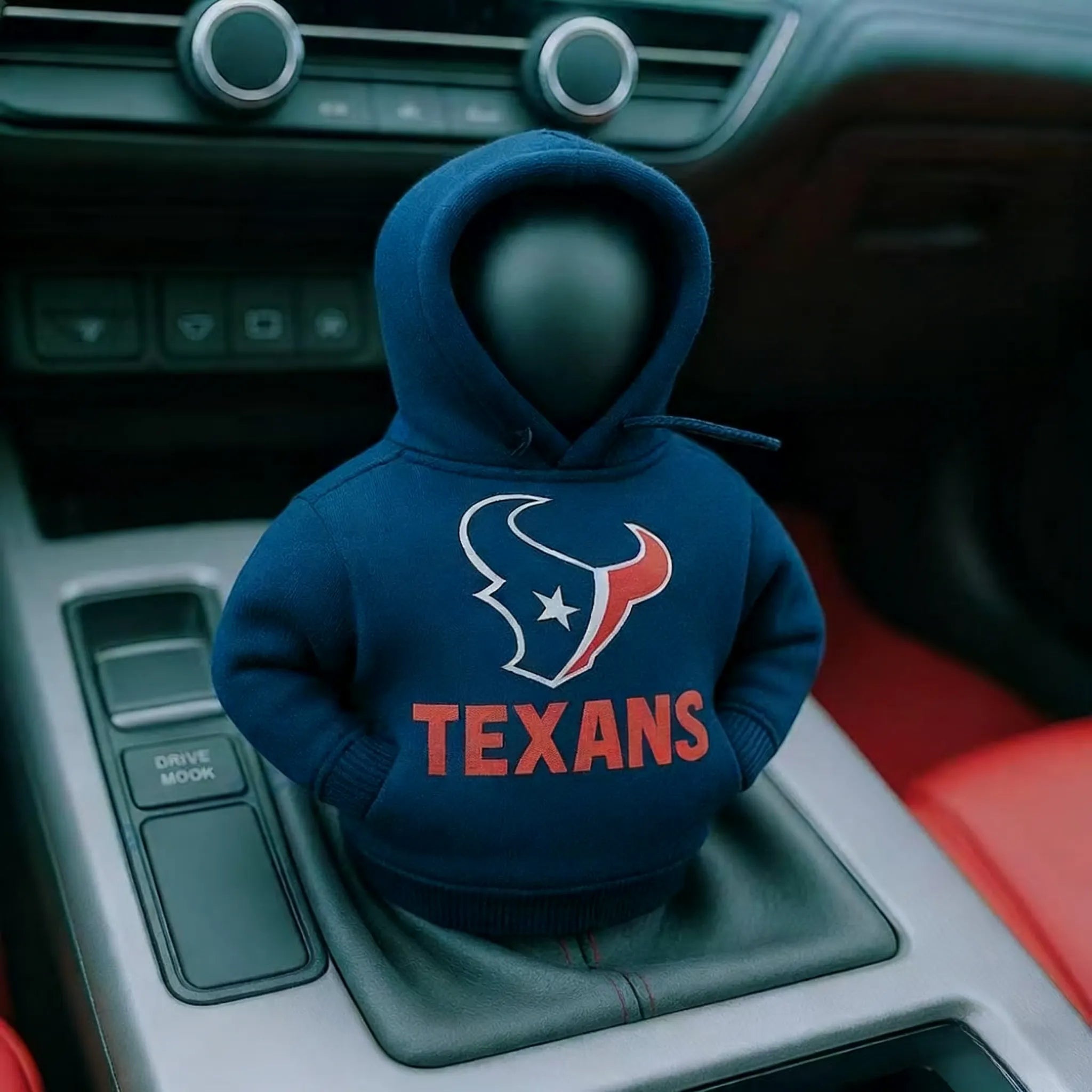 Houston Texans Car Gear Shift Hoodie