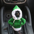 Hoodie Vert Doublure Polaire pour Levier de Vitesse