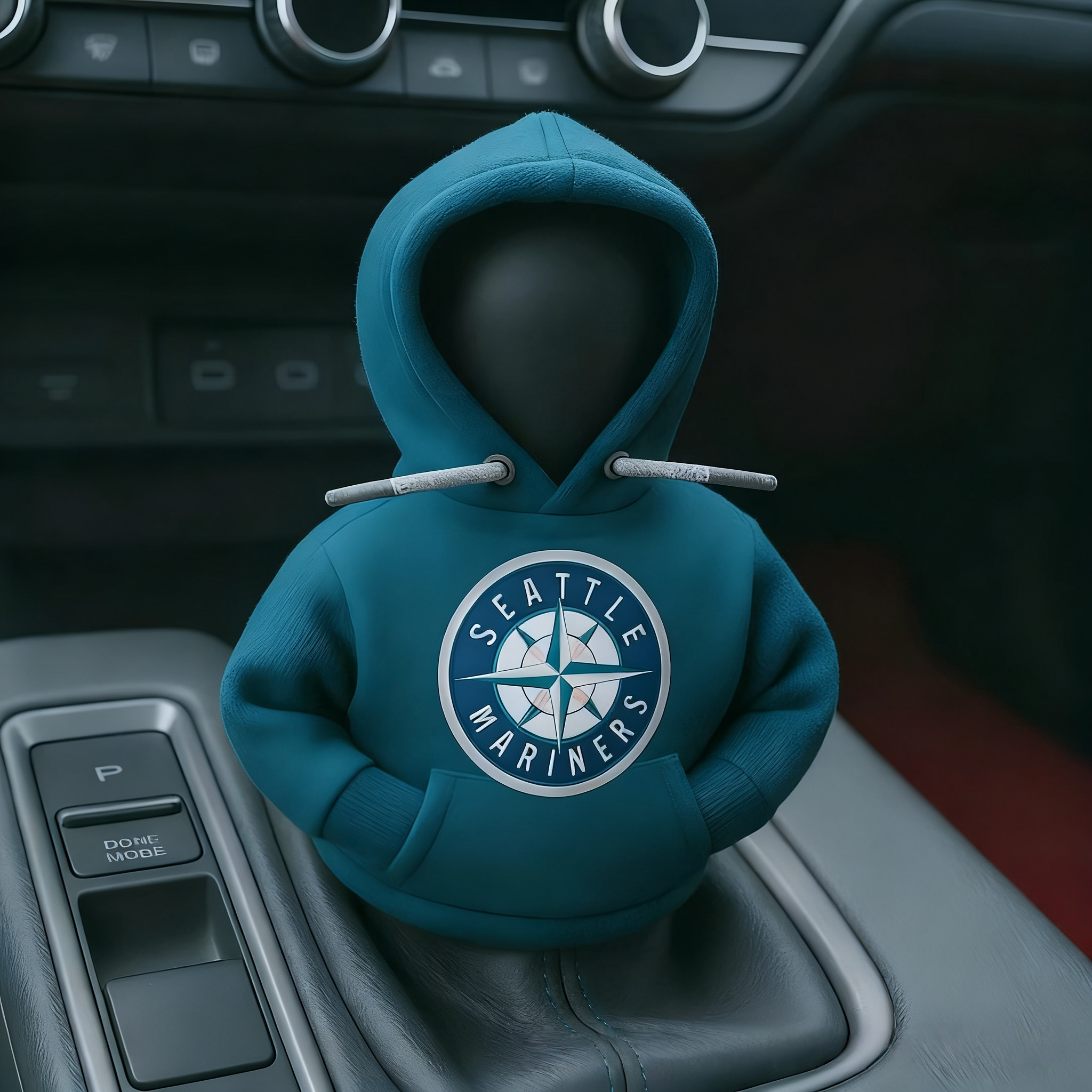 Seattle Mariners Car Gear Shift Hoodie