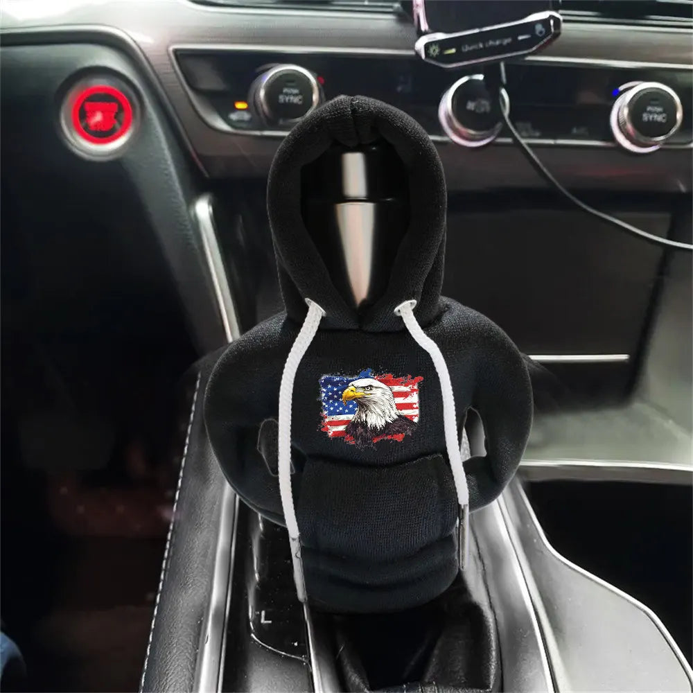 Eagle Logo Car Gear Shift Headband Boutique Hoodie