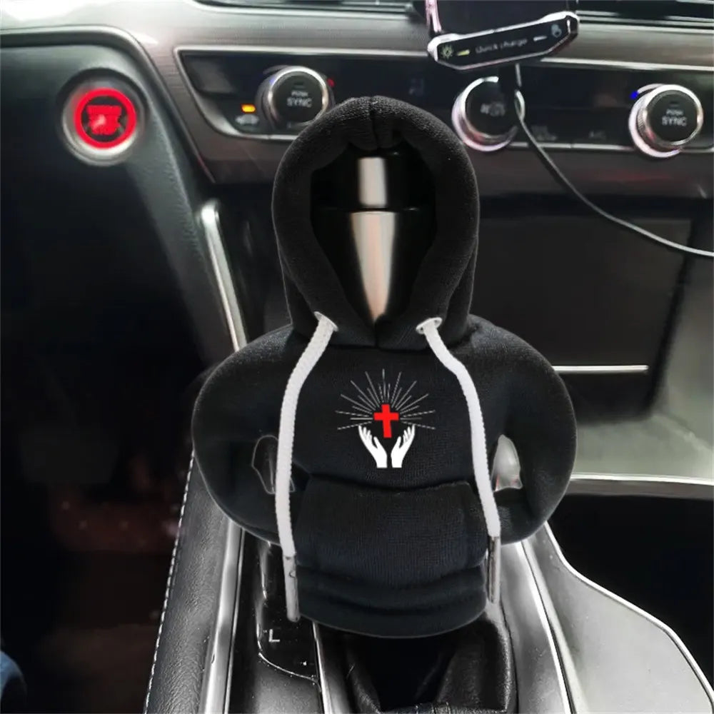 Free Hands Car Gear Shift Hooded Hoodie