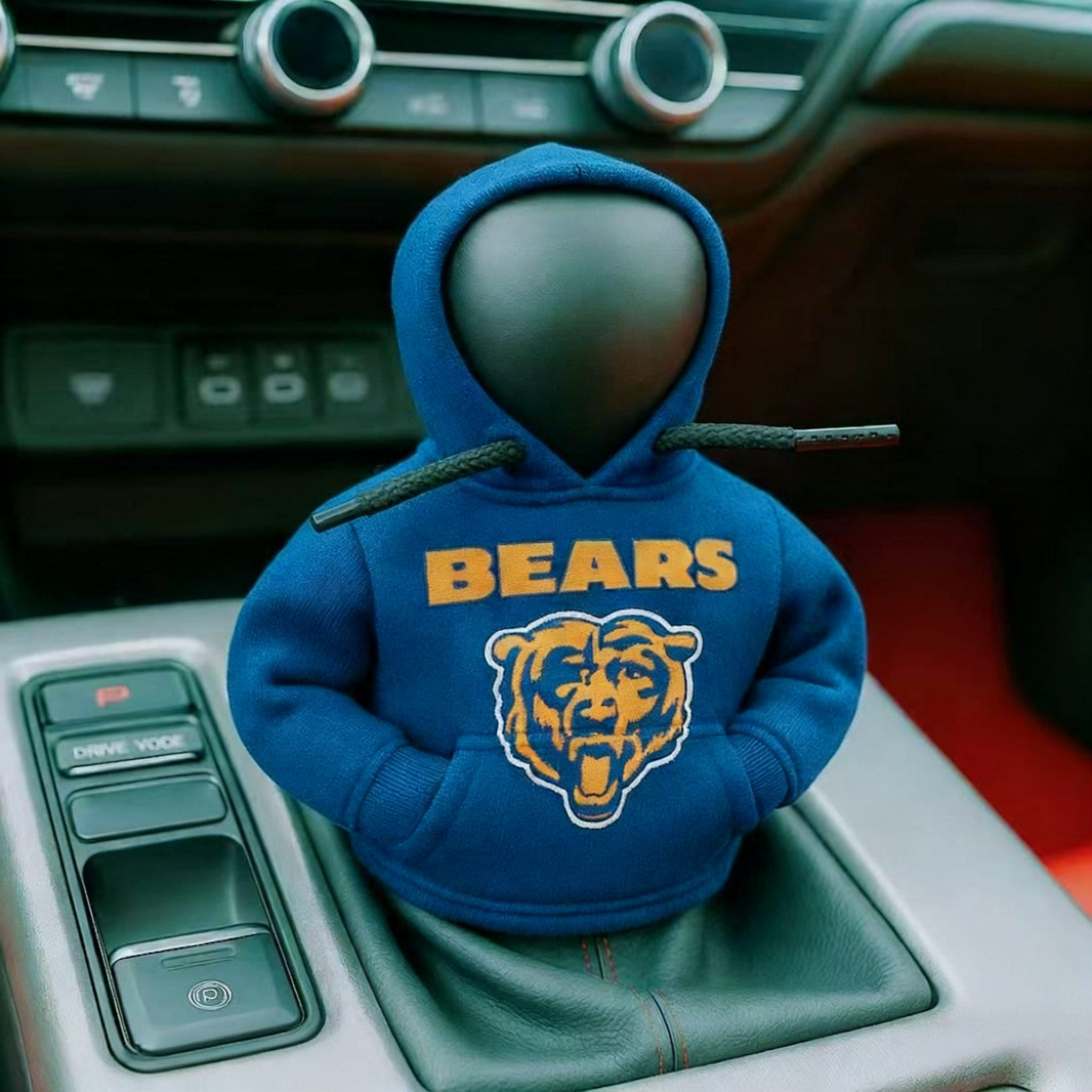 Chicago Bears Car Gear Shift Hoodie