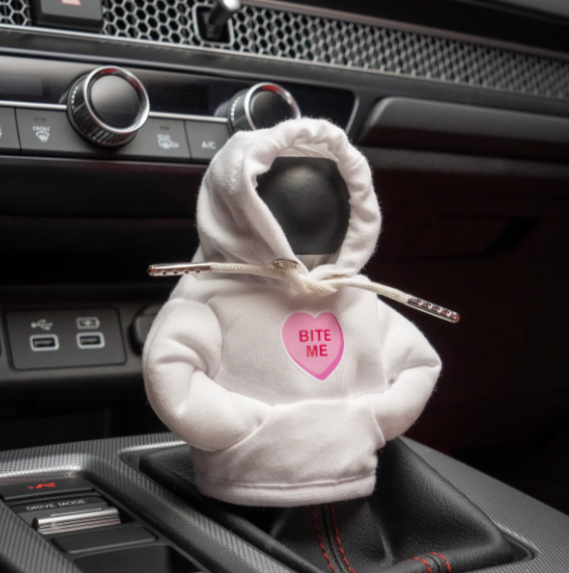 Shift Knob Hoodie - Candy Hearts