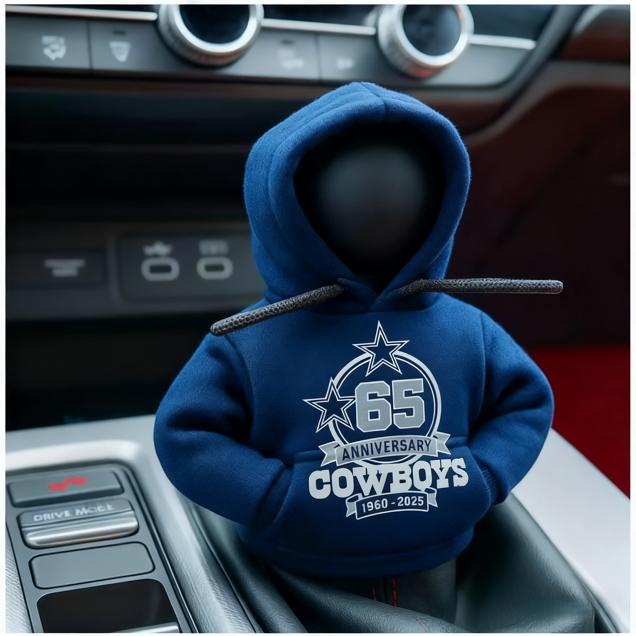 Dallas Cowboys 65th Anniversary 1960-2025 Gear Shift Hoodie Cover